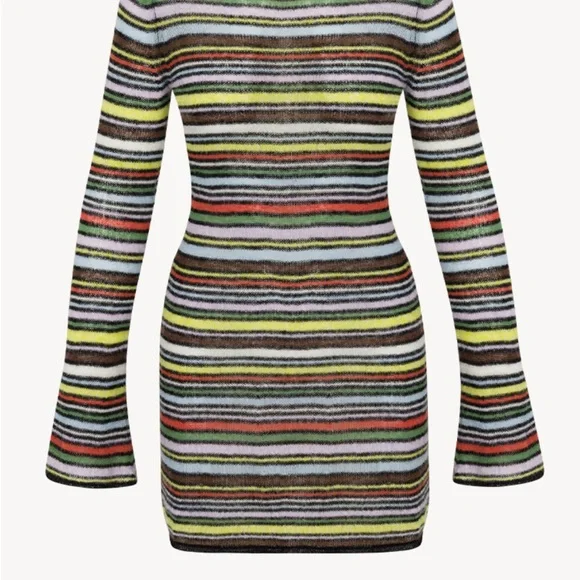 Réalisation Par The Olivia Knit Dress in Sunset Stripe NWT - Picture 3 of 7